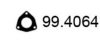 OPEL 82423525 Gasket, exhaust pipe